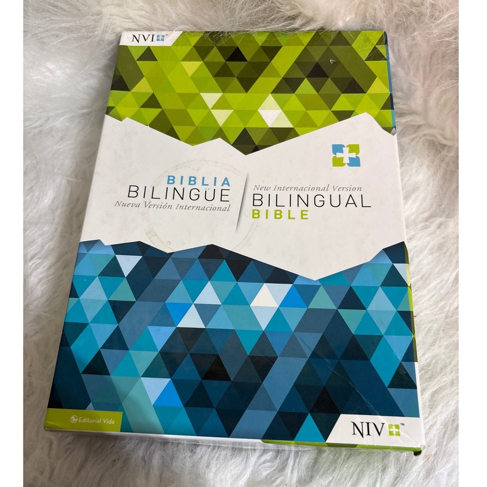 Editorial Vida Santa Biblia‎ Bilingue NVI Spanish English Parallel Bible Black